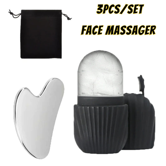 CoolSteel Facial Sculpting Massage Kit