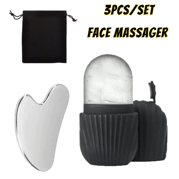 CoolSteel Facial Sculpting Massage Kit